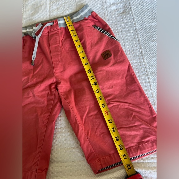 Tansozer Coral Pink Shorts Casual Classic Fit Drawstring Hybrid Shorts Medium - Picture 9 of 15